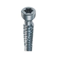 Eurotec Beton-Rahmenschraube Zylinderkopf; Stahl verzinkt; Kopf-Ø 8,5; TX30 7,5 x 72 mm VE:100