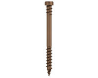 Eurotec Terrassotec; Edelstahl A2 Antik; TX25 5,3 x 60 mm...