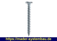 Eurotec Spanplattenschraube Panhead; Stahl...